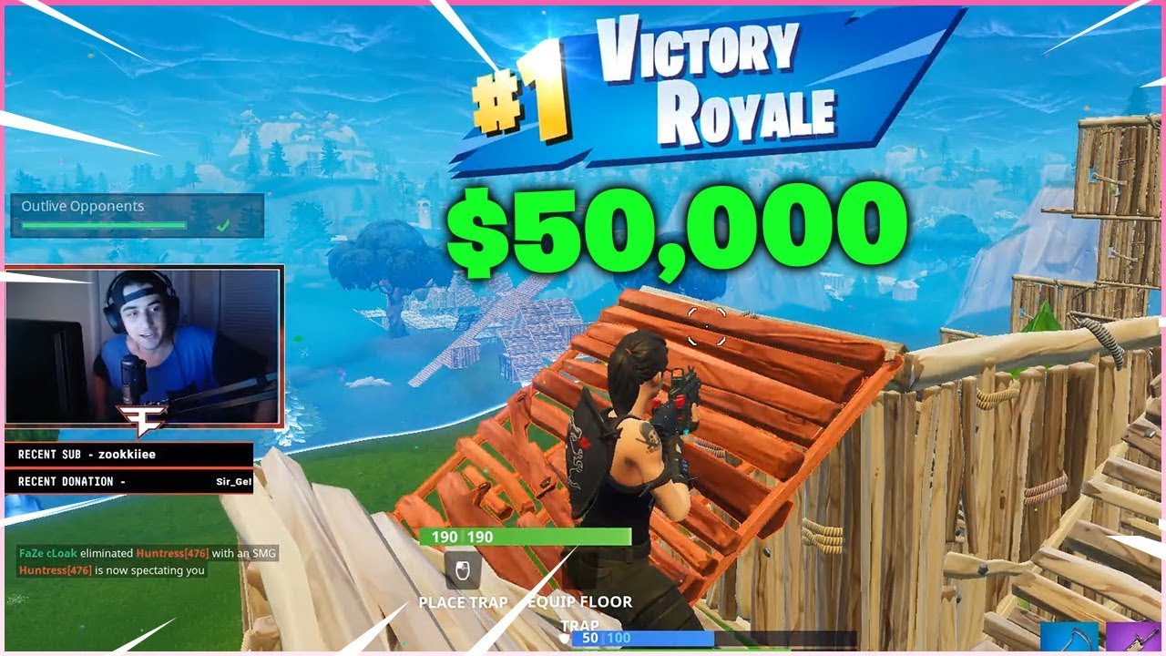 CLOAKZY Clutch $50,000 Win Fortnite Summer Skirmish
