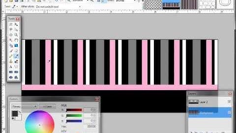Tutorial - Make a Facebook Timeline Cover in Paint Net pt 2