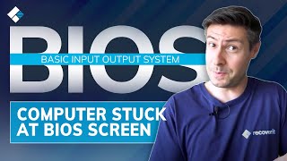 computer stuck at bios screen? [solved!]