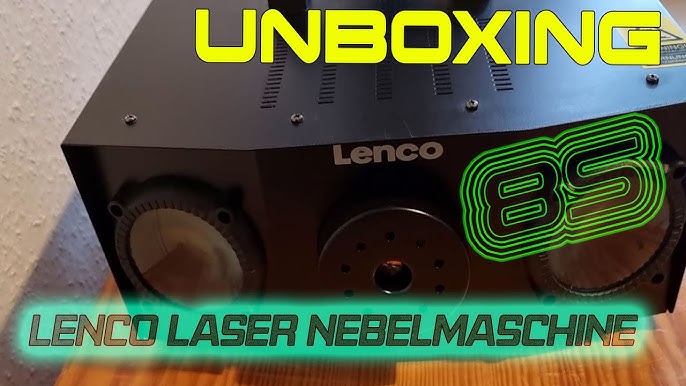 Dual-Matrix-RGB-Beleuchtung 2-in-1 und Maschine Party YouTube mit Nebelmaschine - LFM-220 Lenco