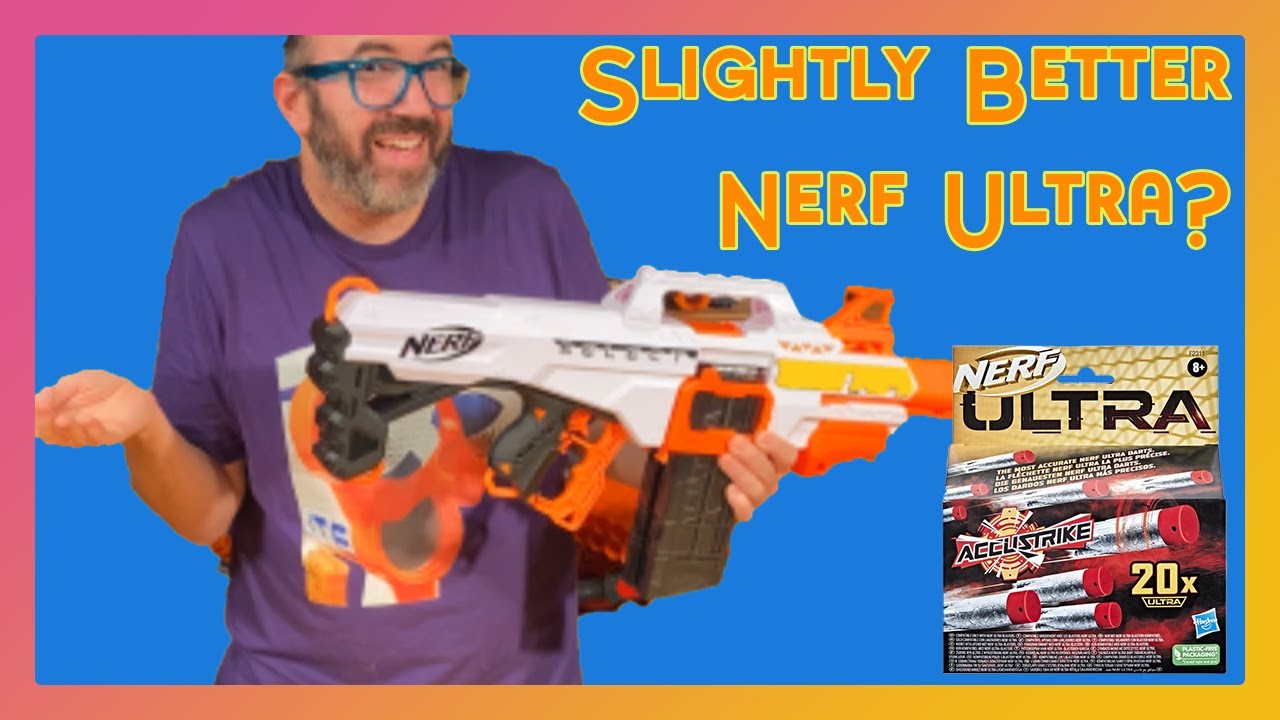 Nerf Ultra Select Review and Ultra Accustrike Darts Comparison - Ultra  Rapidstrike? 