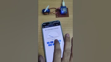 WiFi Servo Motor Controller Arduino Project #kiyanislab #diyproject #wifi #arduinoproject