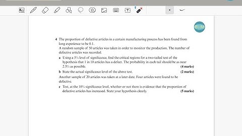 Mixed exercise 7 Question 4 Edexcel Applied Year 12