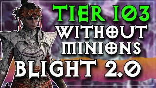 CRUSHING Tier 103+ Pit On Blight Necromancer | Updated Build Guide w/ New Tech screenshot 4