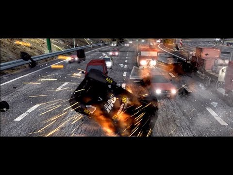 Burnout 3: Takedown (XBOX) | Brutal Crashes & Takedowns Compilation | 1080p