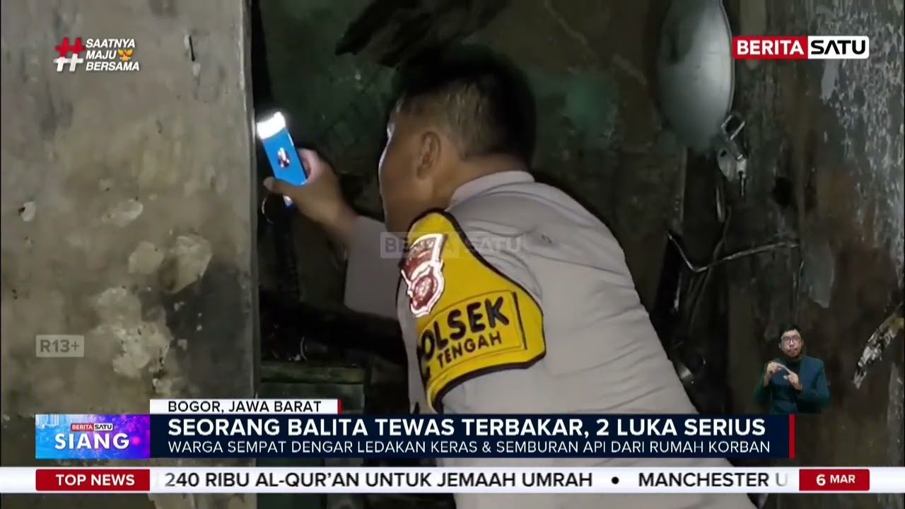 Kebakaran 3 Kontrakan di Bogor Tengah, Bayi Berusia 1 Tahun Tewas #beritasatu