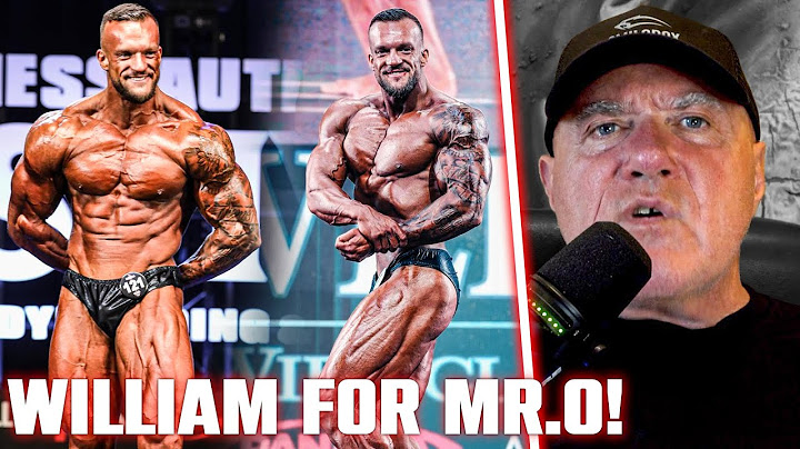 WIlliam Niewiara beim Mr. Olympia! Das ist meine Meinung ob euch das gefällt oder nicht