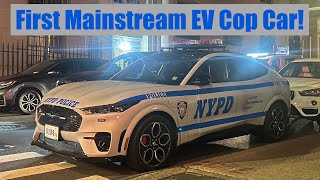 NYPD 2022 Ford Mustang Mach E RMP First Look!