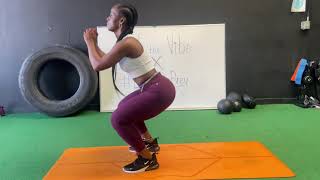 Double Pulse Jump Squat