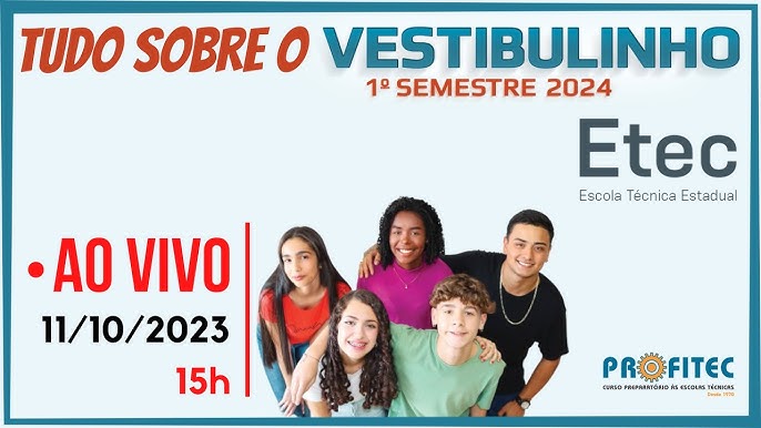 Etec Francisco Morato - VESTIBULINHO 1º SEMESTRE 2024