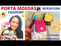 MINI MOCHILA CHAVEIRO PORTA MOEDAS - COIN PURSE