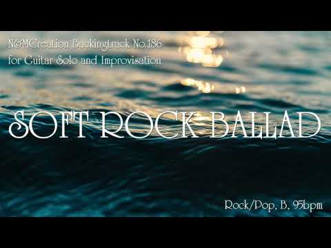 Soft Rock/Pop Ballad Backing Track in B | BT-186