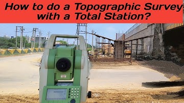 Topography Survey in Leica TS06 | How to record Topo in Leica Total Station?