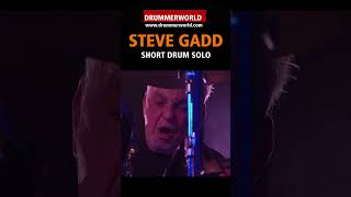 Steve Gadd: SHORT Drum Solo - 2024 -  #stevegadd  #drummerworld  #drumsolo