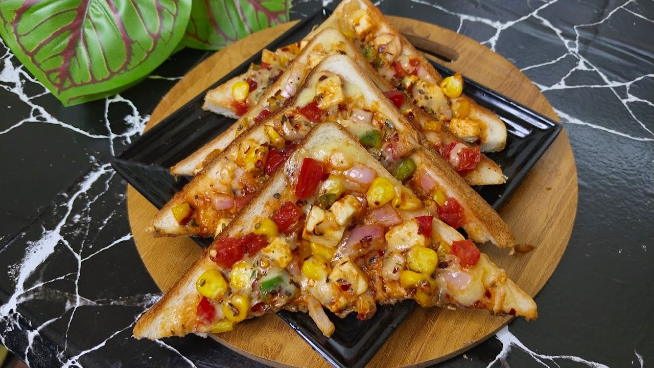 Cheesy Panner Toast | Trending Street Style Toast |