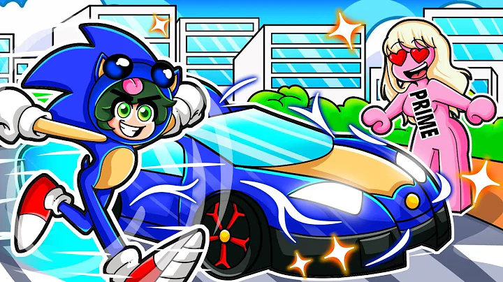 Rizzing Girls With The New $10,000,000 SONIC CAR In Roblox Driving Empire!