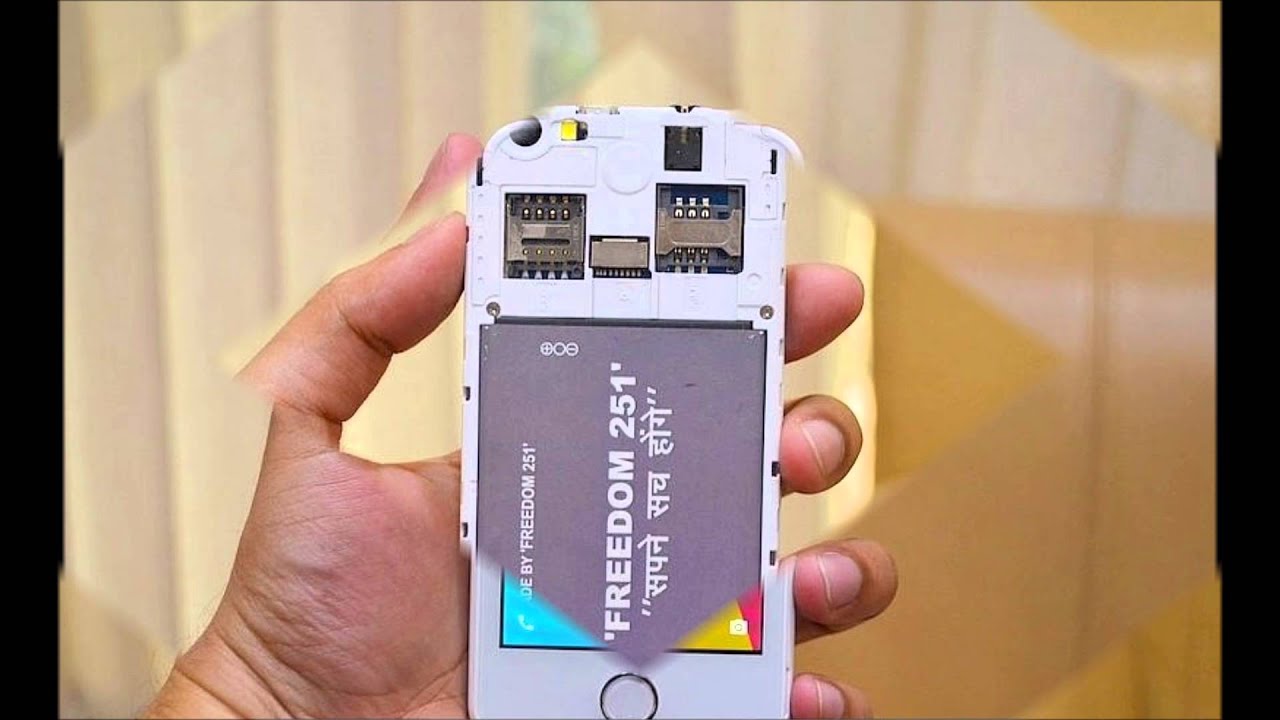 Freedom 251 India's cheapest Android smartphone launched at Rs 251 india