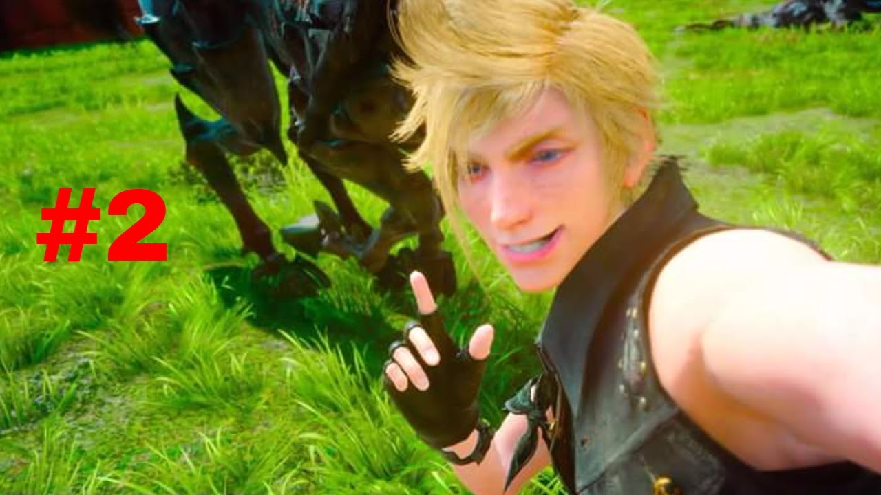 Final Fantasy XV - Prompto Funny Moments Part 2