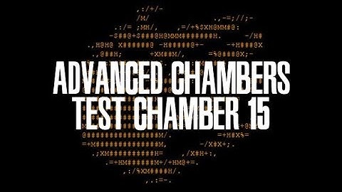 Portal: Still Alive | Challenge Map Test: Chamber 15 (Advanced)