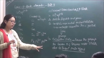 CHEM XI 11-01 P-Block Element Pradeep Kshetrapal Physics channel