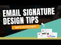 Email Signature Design with Wisetamp | How to Design a Beautiful Email Signature for your Brand