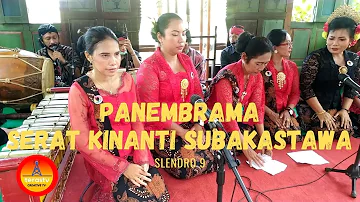 Kesenian Tradisional - Panembrama Serat Kinanti Subakastawa Slendro 9