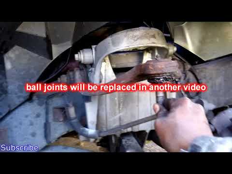 03 Lincoln town car front strut replacement