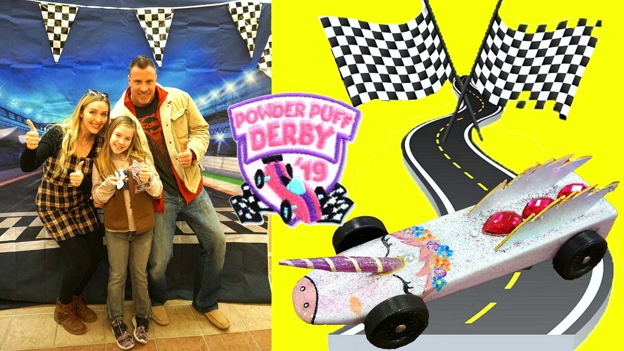 Girls Powder Puff Pinewood Derby