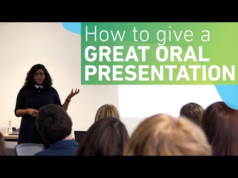 Video: How To Create The Perfect Oral Presentation