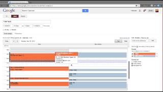 Creating a Calendar Event