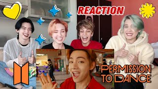 BTS (방탄소년단) 'Permission to Dance' | REACTION | Attention - very loud 