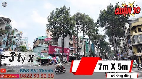Quận 10 Giảm 300tr bán nhà 7m X 5m sổ hồng riêng hoàn công #0822393939 #0922393939 