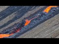 LAVA GOES FAST FOR THE OCEAN.  RIVERS OF LAVA! AUGUST 26