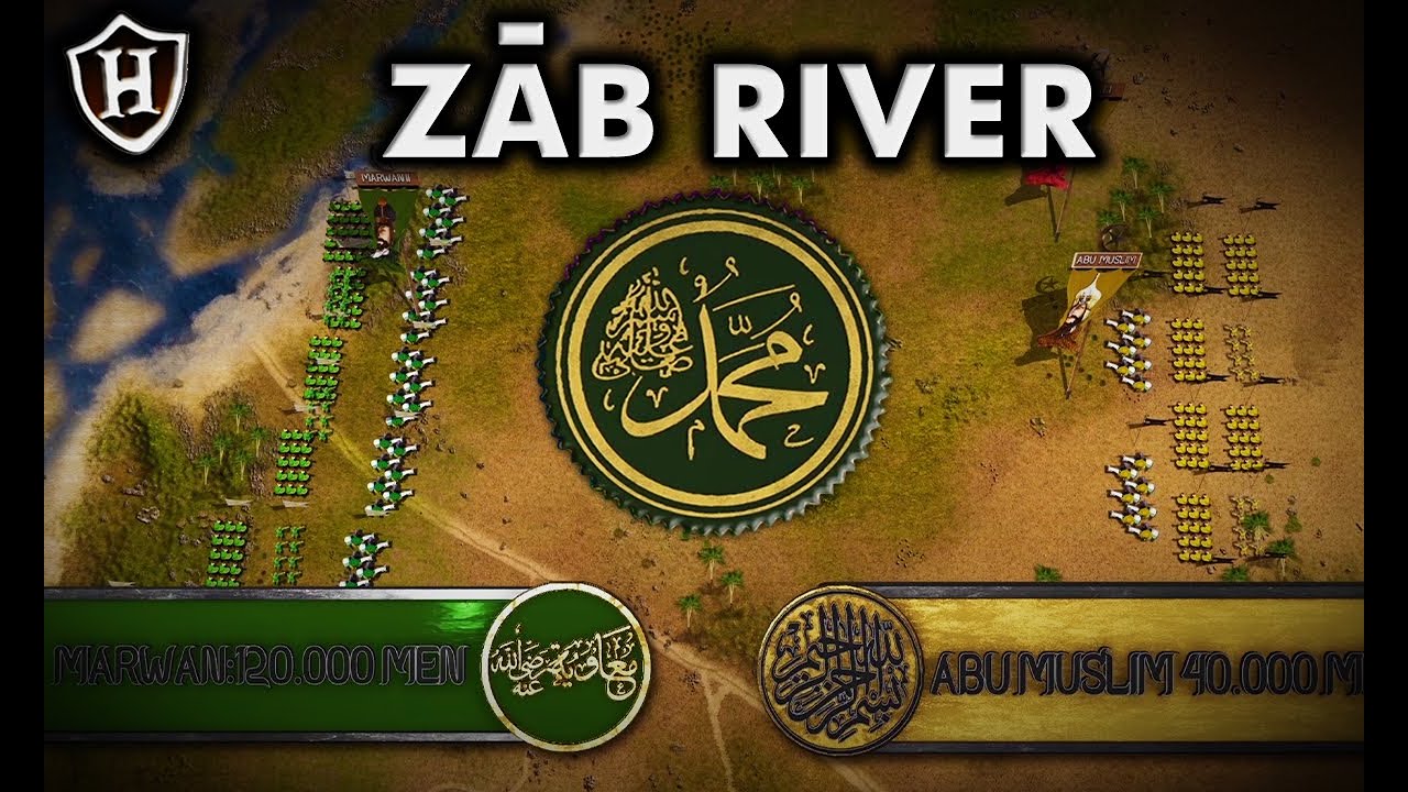 Battle of the Zab River 750 AD  Rise of the Abbasids