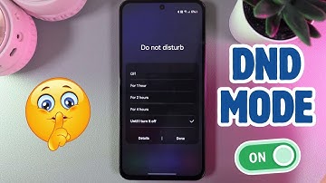 How to Enable or Disable Do Not Disturb on Samsung Galaxy S24 FE