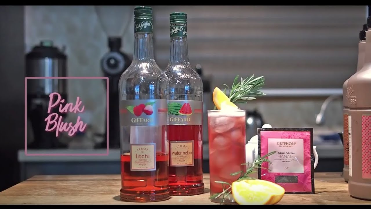 MOCKTAIL RECIPE : PINK BLUSH | FT. GIFFARD SYRUP