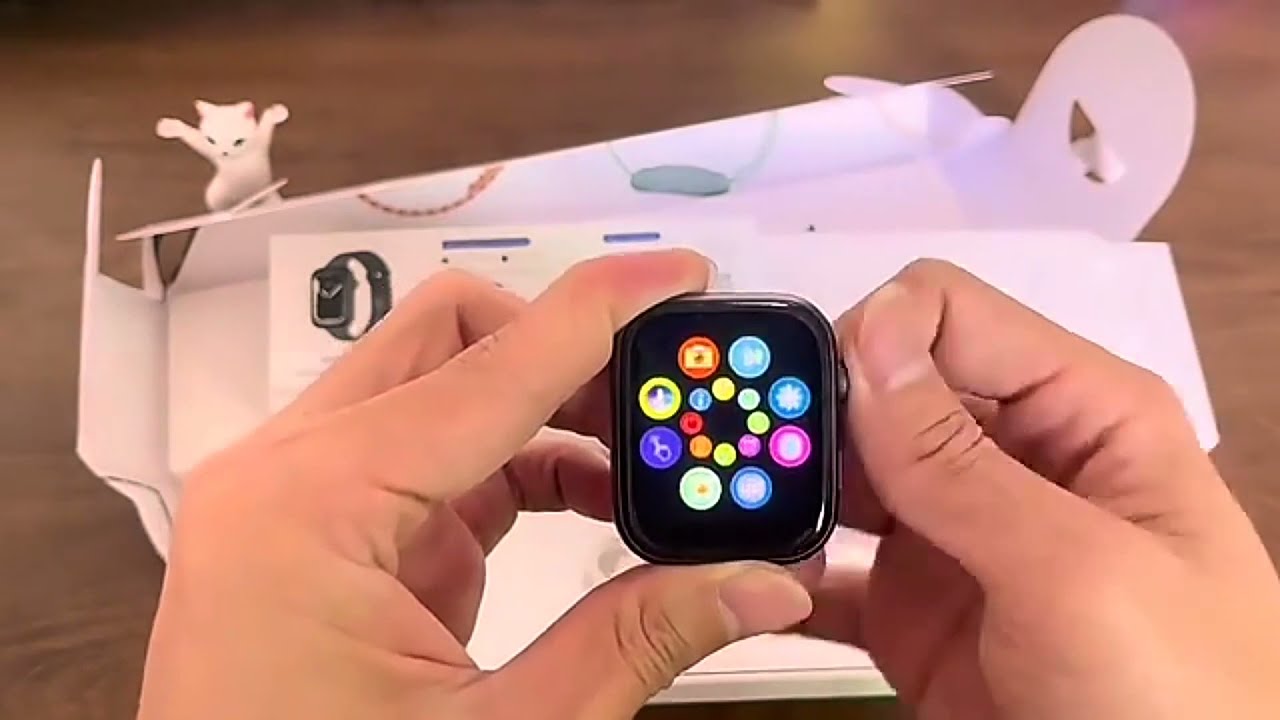 Smart Watch Series 7 With Camera Blue tooth Smartwatch Support Android And For IOS 