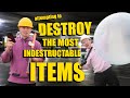 I TRIED DESTROYING INDESTRUCTIBLE ITEMS OFF AMAZON!!