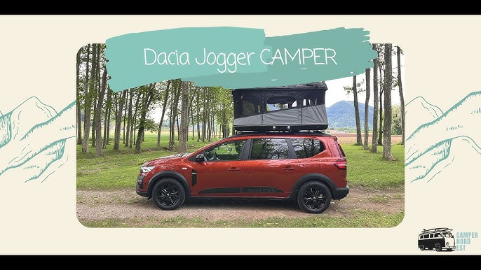 Camperiza tu Dacia Jogger por sólo 1.500 euros