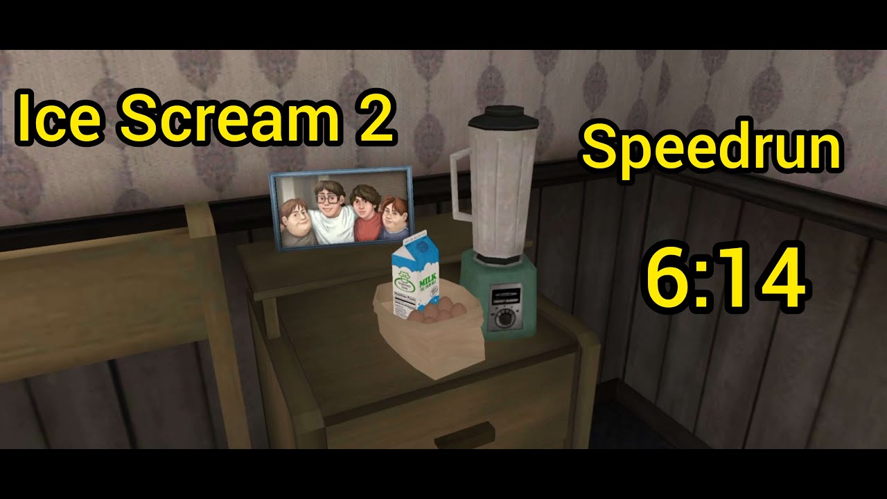 Ice Scream 2: Horror Neighborhood - Speedrun