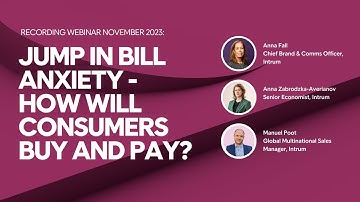 ECPR 2022: Jump in bill anxiety – how will European consumers buy and pay in the inflation storm?