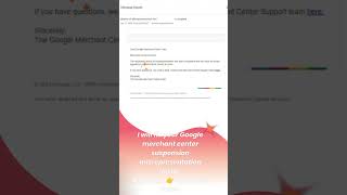 Fix google merchant center suspension misrepresentation issue #google #issue #fixing #product #fix