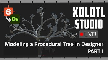 [ARCHIVE] Modeling a Procedural tree in Substance Designer - PART 01