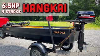 Hangkai 6.5 hp 4 Stroke Review | Unboxing, Assembling, Water Testing