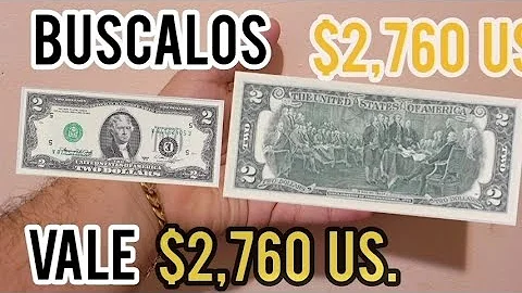 ¿Vale algo mi billete de 2 dólares de 1976?