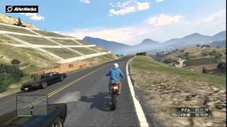 【GTA5 オンライン】#007 バイクレースはムズいね！ screenshot 1