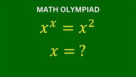 Avery nice math olympiad problem | Find the value of x |Algebra
