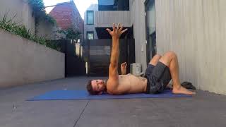 Bridge Push ups