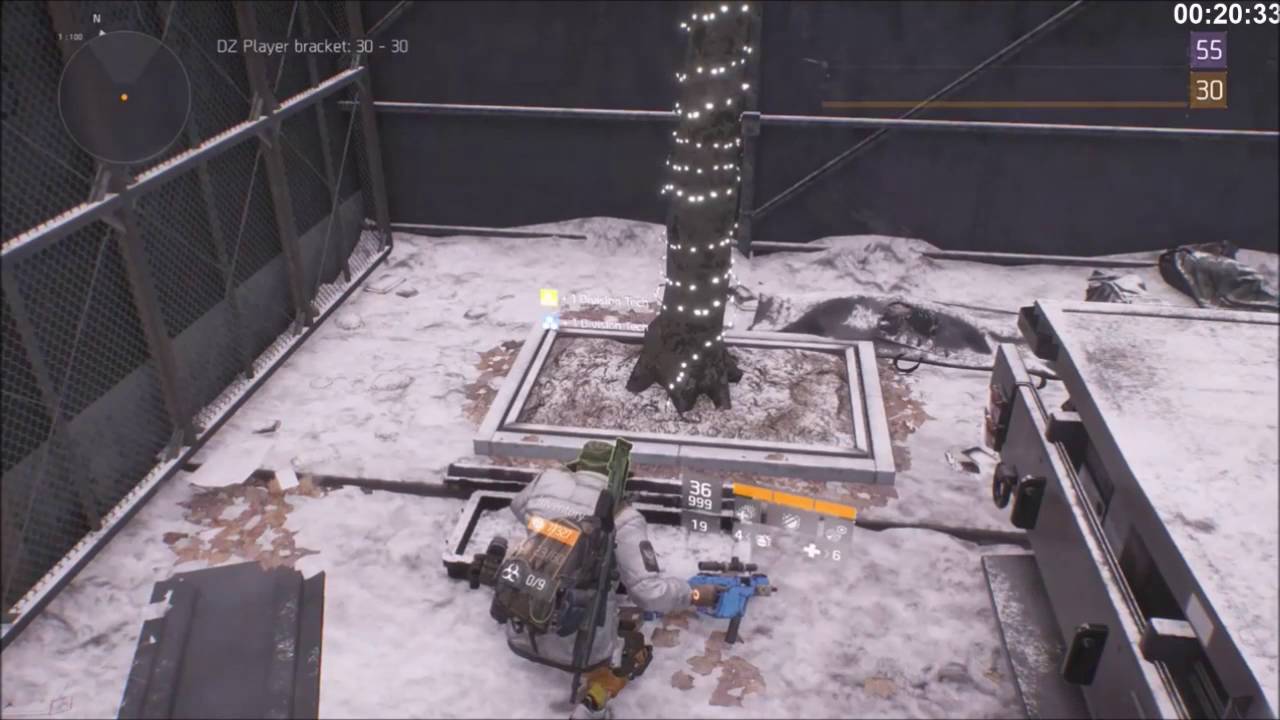 Division Tech Farm Entire DZ in about 30 min.