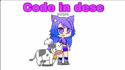 New oc! Code in desc